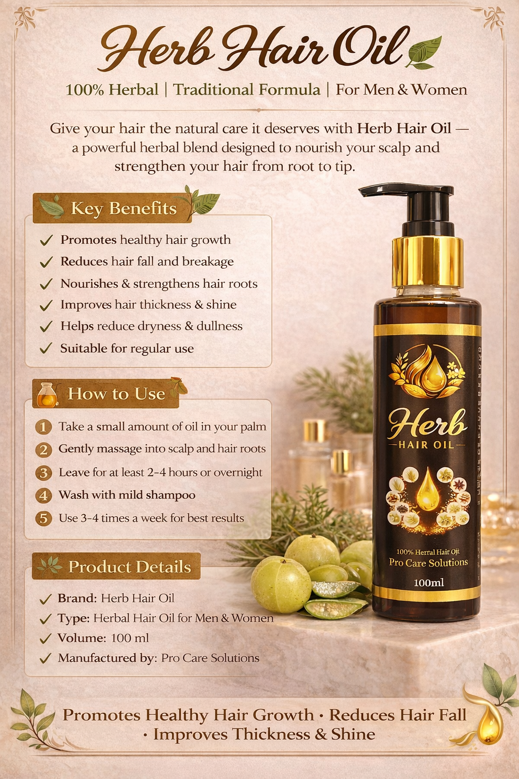 Herb Hair Oil